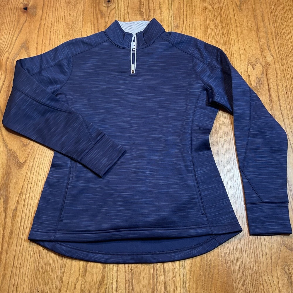 Majestic Therma Base Women's Size M Pullover Jacket 1/4 Zip Thumb Holes MLB